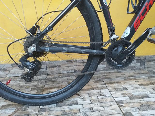 Bike aro 29, aceito cartão - Foto 3