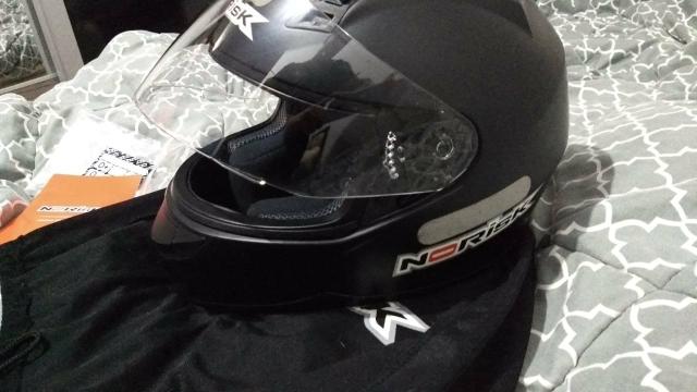 Barbada! capacete norisk novo!! - Foto 2