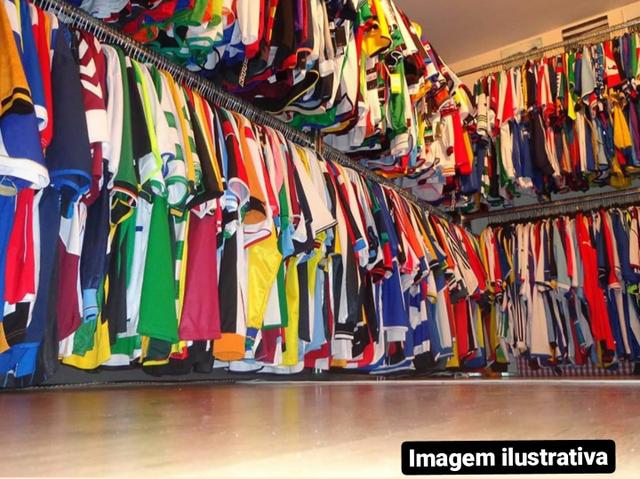 Lote 120 Camisas de Futebol