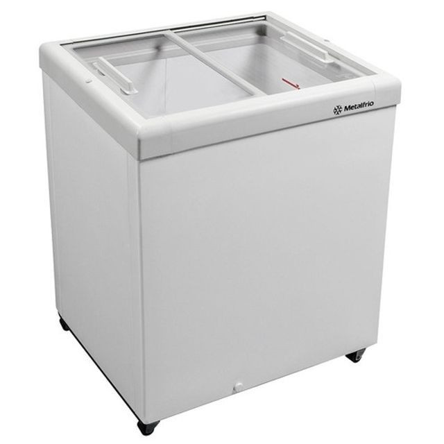 Freezer Sorvete - Tampa de Vidro Metalfrio - Foto 2