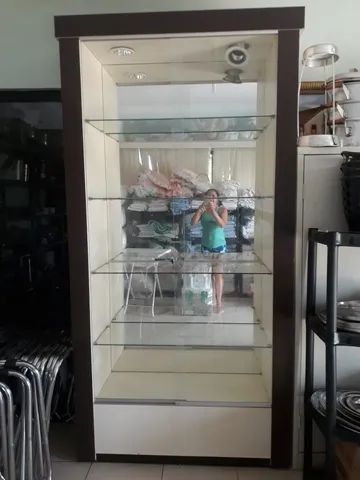 Cristaleira com iluminação interna - Foto 2