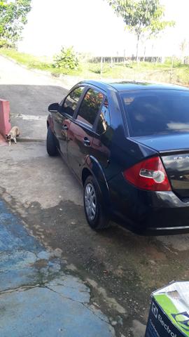 Fiesta sedan preto flex - Foto 8