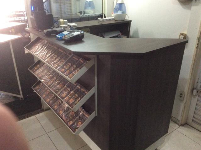 Balcão caixa em MDF