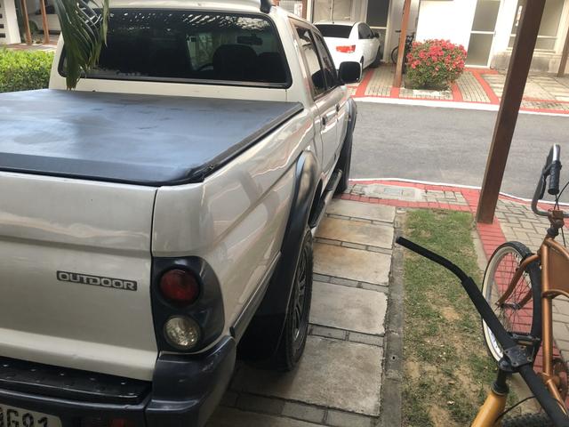 L200 gls troco em retroescavadeira - Foto 6