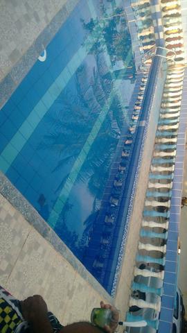 Casa na praia com piscina, Natal e Carnaval disponíveis.