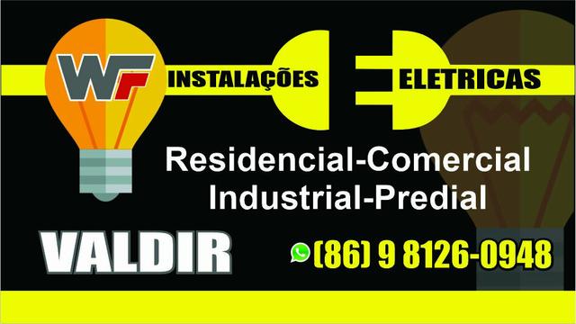 Eletricista instalações e manutenções *