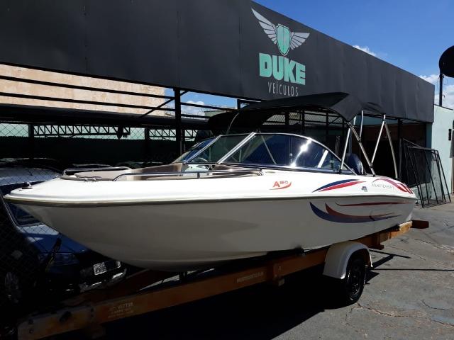 Lancha Atlantic Boat 16 Pés Motor 60Hp - Foto 13