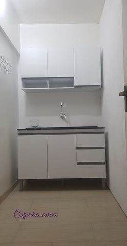 Alugo direto com calção quitnet - ap semi mobilhado lindo !! - Foto 4
