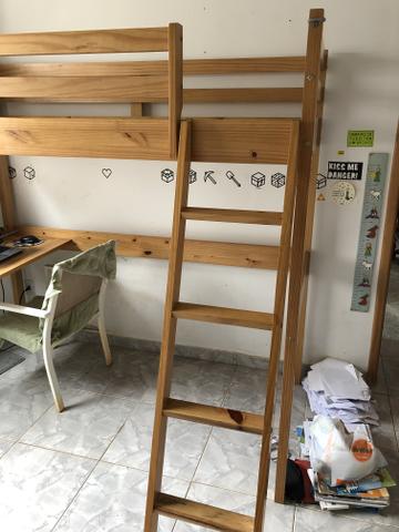Cama beliche com escrivaninha Tok Stok - Foto 2