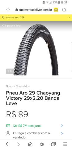 02 Pneus bike/bicicleta Chaoyang