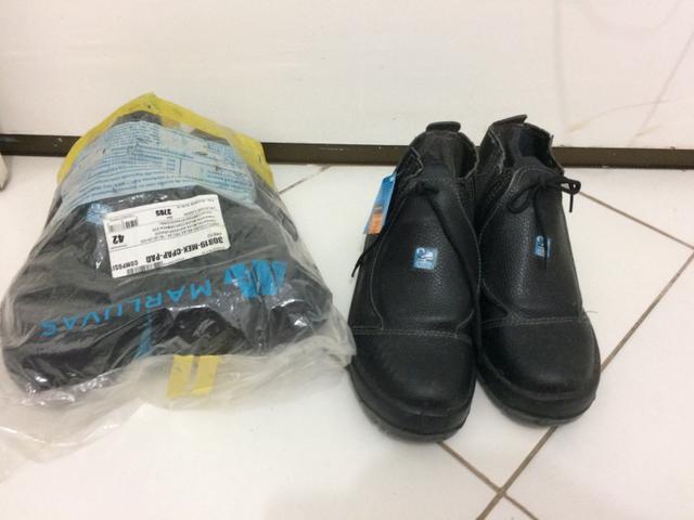 2 pares de Botas de segurança da marca MARLUVAS (leia o anúncio com atenção) - Foto 5