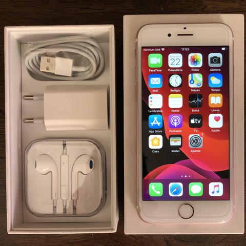 IPhone 6s Rose de 32GB Todo Original Tudo funciona Bateria Nova Parcelo no Cartão - Foto 2