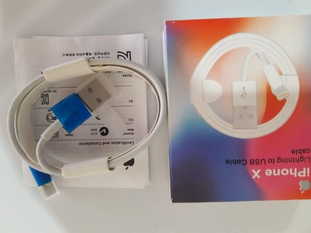 Cabo Usb Iphone X/7/8 AAA+ - Foto 3