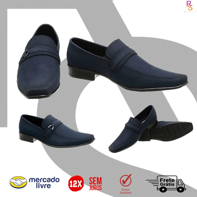 sapato casual masculino mercado livre