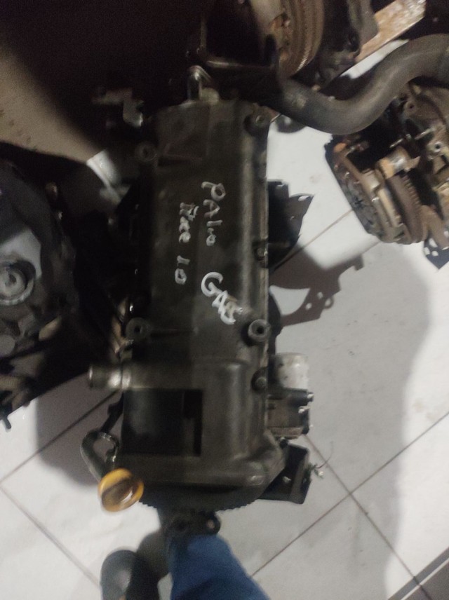Motor parcial 1.0 8v fire gasolina. A base de troca.  - Foto 4