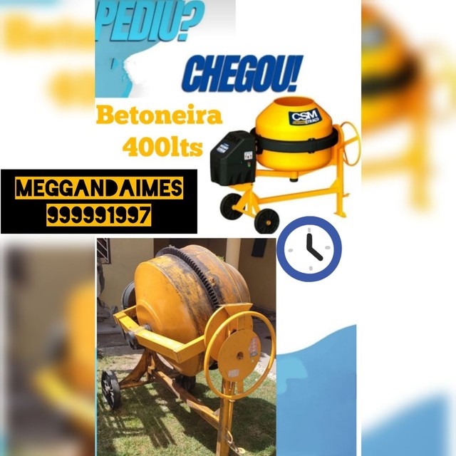Aluguel de Betoneira