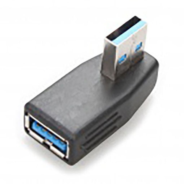 Adaptador Usb 3.0 Male To Female 90 Degree Adapt Pronta Entrega - Foto 2
