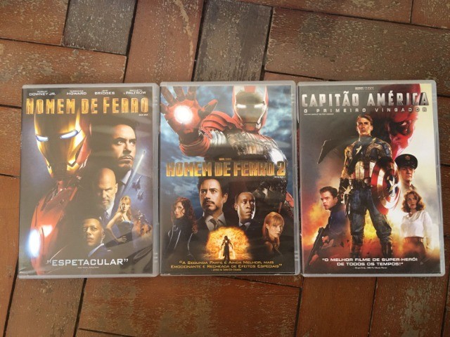 DVDs da Marvel
