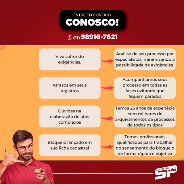 Registro Juntas Comerciais - Regularização e Atualização Societária.