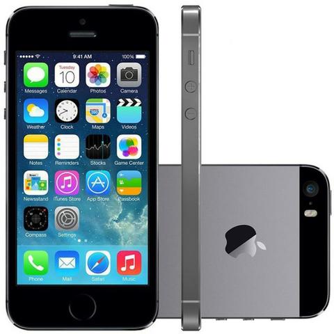 Apple Iphone 5s 16gb Cinza Espacial Desbloqueado - Celulares e