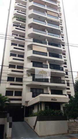 Apartamento com 3 dormitórios para alugar, 107 m² por r$ 1.300/mês - centro - ribeirão pre