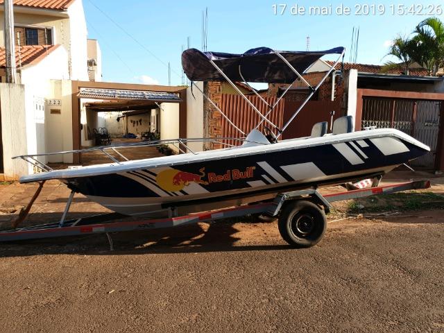 Lancha de pés fibra reformada - Foto 2