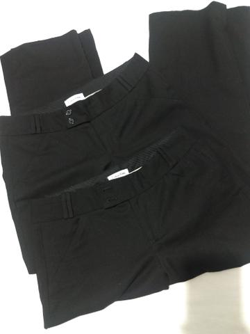calça social calvin klein feminina