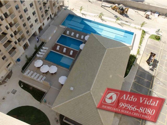 ARV 11- Apto 2Q, 65m² com lazer; piscinas, quadra, sauna, salão de festas e churrasqueira - Foto 3