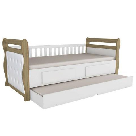 Frete Grátis* Cama De Solteiro + Cama Auxiliar - Capitonê - Maria *NOVO - Foto 2