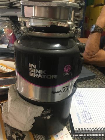 Triturador De alimentos In Sink Erator 55. Novo!!!! - Foto 3