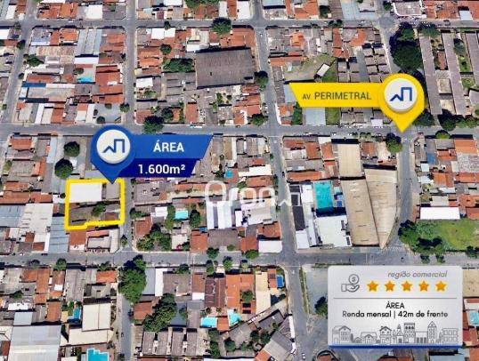 Área à venda, 1600 m² por R$ 3.900.000,00 - Setor Campinas - Goiânia/GO