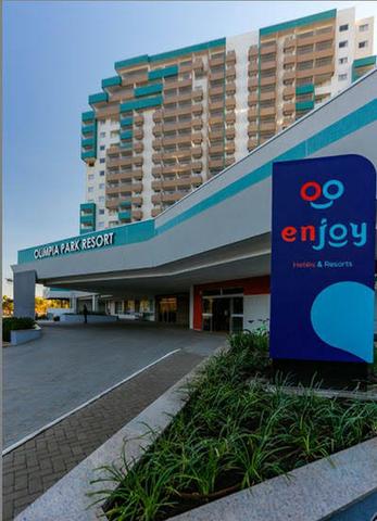 Alugo apartamento no Enjoy Olímpia park resort para o carnaval pacote para 7 dias. - Foto 5