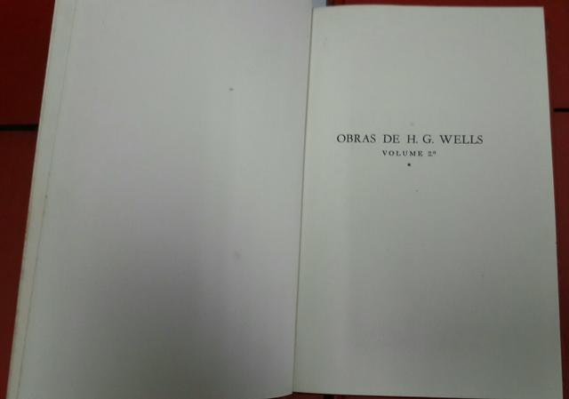 Livros Obras de H.G. Wells volumes 1 ao 10 - Foto 5