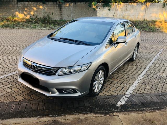 Honda Civic 1.8 LXL Automático 2013 IPVA PAGO - Foto 6