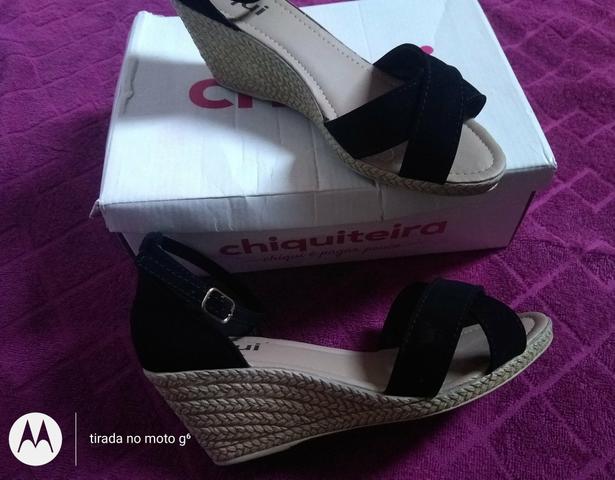 chiqueteiras calcados