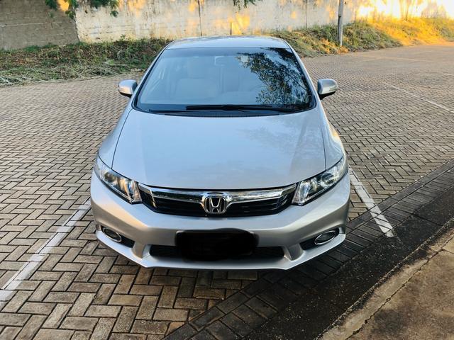 Honda Civic 1.8 LXL Automático 2013 IPVA PAGO - Foto 4