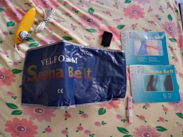 Cinta Térmica Sauna Belt Queima Gordura 110v - Foto 2