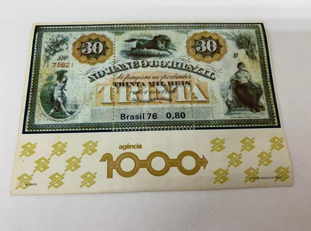 Selo comemorativo 30 mil reais - Foto 2