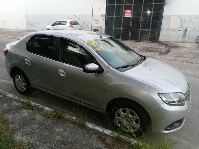 Logan 2015 Entrada 2500 48X Automático Ipva 2020 PAGO ENTRADA 12x Cartão! - Foto 3
