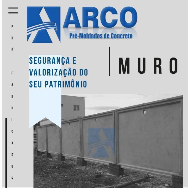 Muro Pre Moldado Padrão - Foto 2