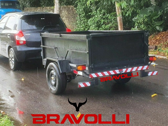 Carretinha BRAVOLLI ' ¤ GO 'Reboque linha de carga máxima alta performance  - Foto 6