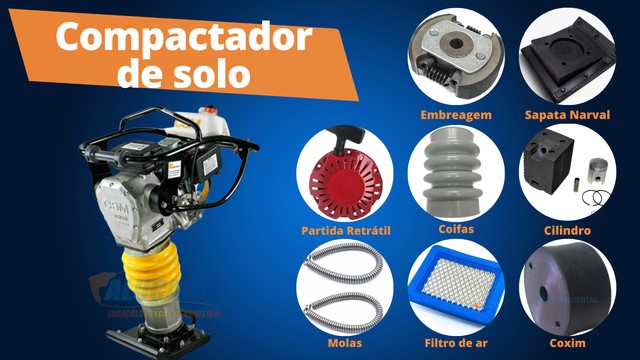 Compactador de Solo em Campinas - SP - Aluga.com.br