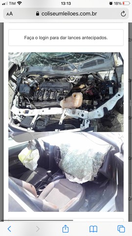 Sucata de cobalt 1.8 2018 com 55 mil km  - Foto 5