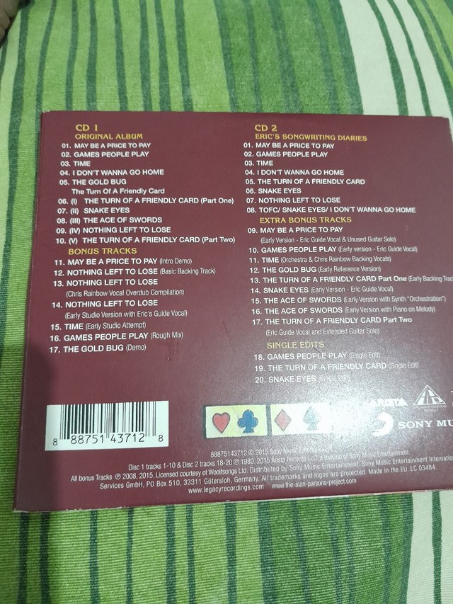 Cd the alan parsons project  - Foto 2