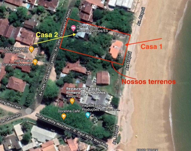 Casa na Areia da Praia em Manguinhos (Preços na Descrição) - Foto 3