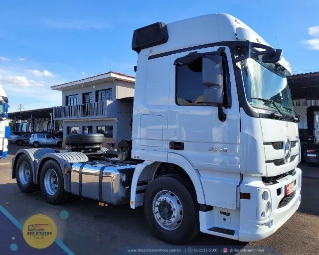 Mercedes Benz Actros 2546 6x2 Ano 2020/20 Teto Alto