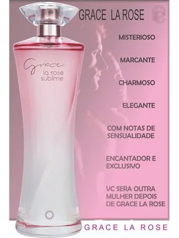 Fragr ncia Grace La Rose Sublime Hinode. Perfume top Beleza e