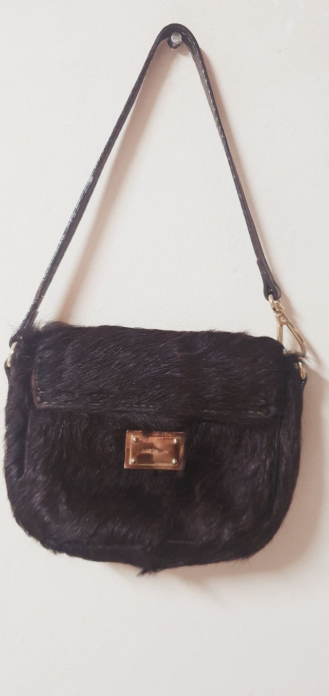 Bolsa luz da lua de couro legítimo  - Foto 3