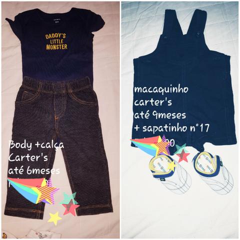 Kit de roupinhas de menino
