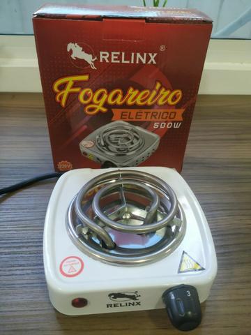 (NOVO) Fogareiro Elétrico 500w fogão Ideal Para Camping - Foto 2